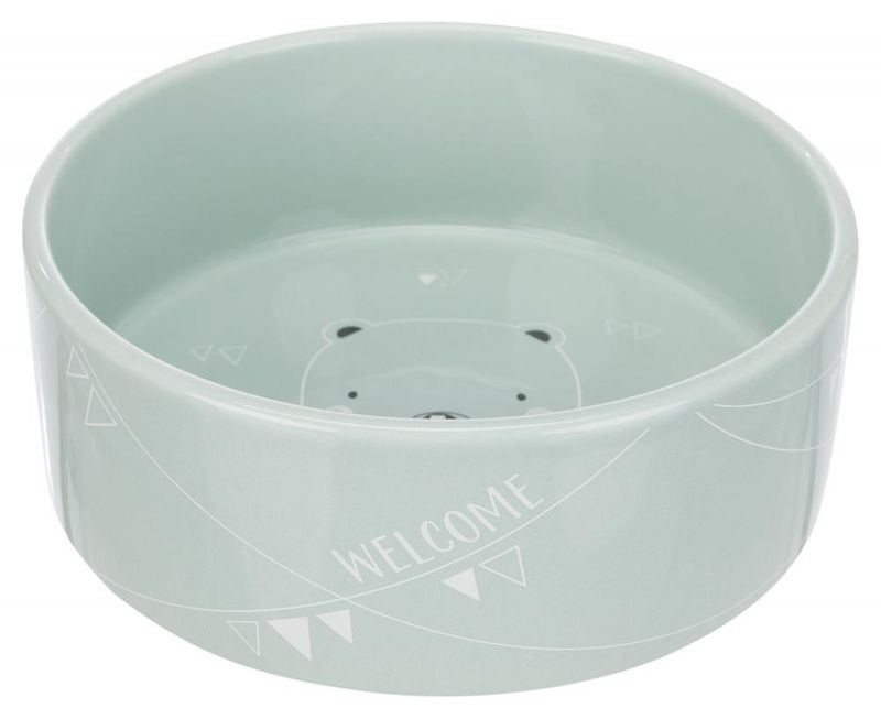 HUNDESKÅL KERAMIKK JUNIOR 0,3L Ø12CM