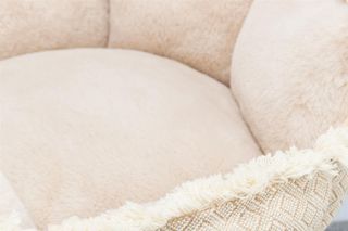 TRIXIE HUNDESENG BOHO VEVD/PLYSJ/JUTE 65X65CM BEIGE