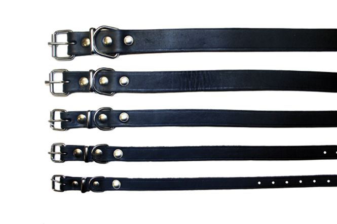 Hovedbilde PETNATION LÆR HALSBÅND SORT 60cm/22mm