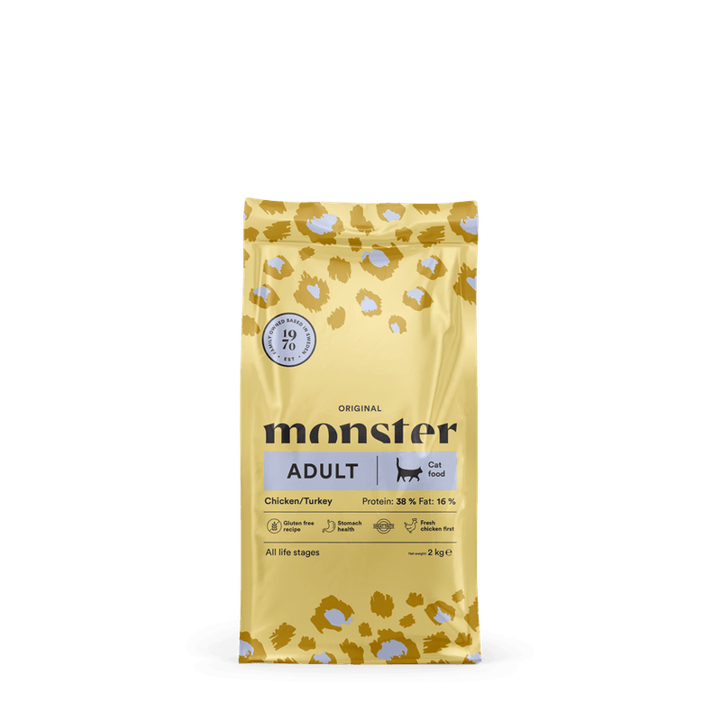 Monster Cat Adult, Chicken/Turkey 