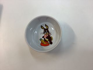 TRIXIE SKÅL PORSELEN M/ MOTIV KANIN 300ml