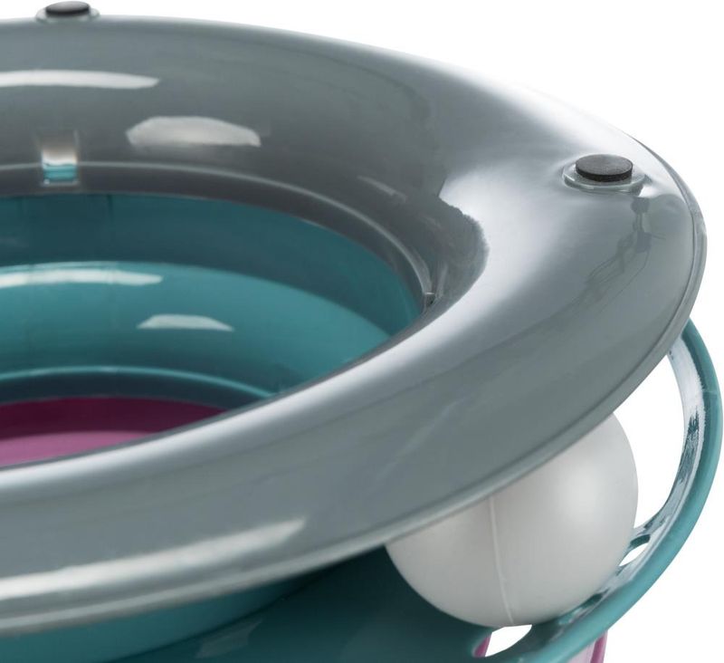 KATTELEKE CAT SIRCLE TOWER PLASTIKK Ø25CM/13CM