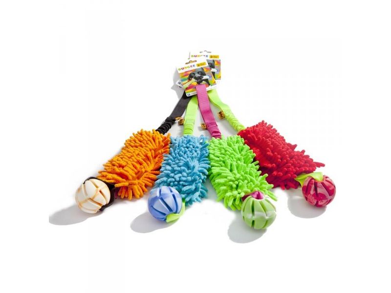 DINGO DRALEKE M/ STRIKK, MOPP OG BALL ORANSJE