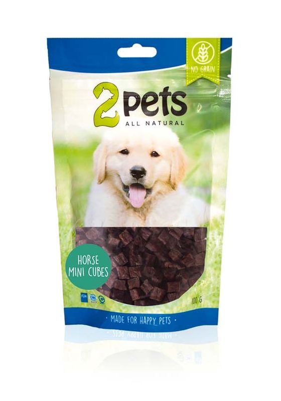 2PETS HORSE MINICUBES 100G 