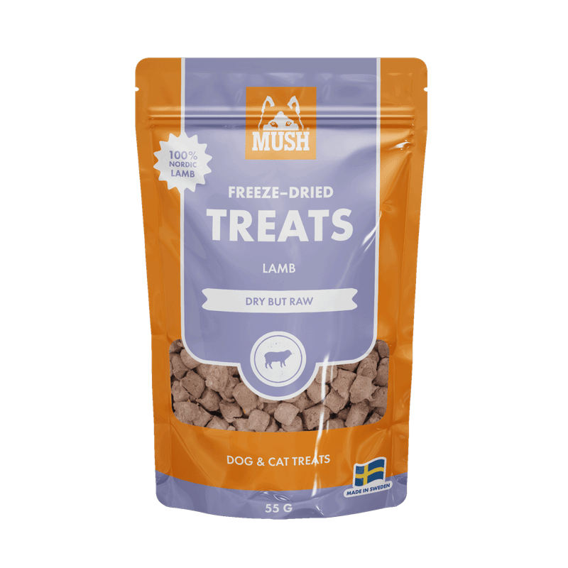 MUSH TREATS FRYSETØRKET LAM
