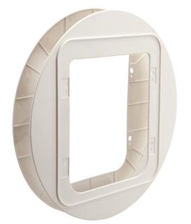Kattedør Adapter Sure Flap hvit