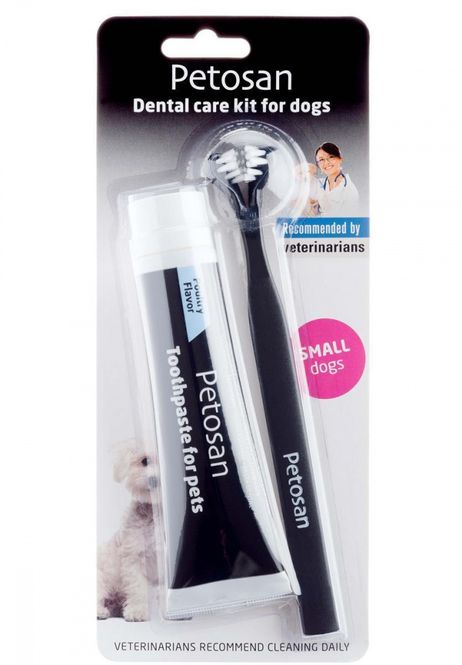 Hovedbilde PETOSAN TANNBØRSTESETT, LITEN 0-6KG