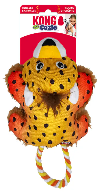 Hovedbilde KONG COZIE TUGGZ CHEETAH S/M