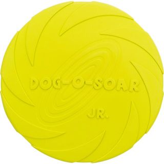 FLYTENDE FRISBEE I NATURGUMMI