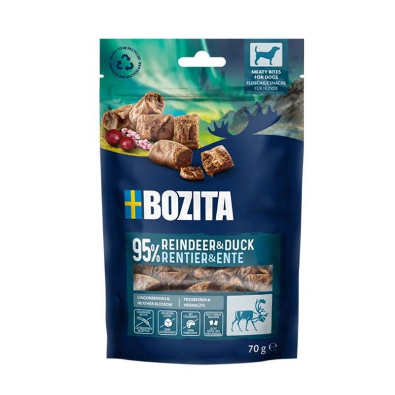 Bozita Meaty Bites Reindeer & Duck 70g
