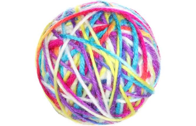 Hovedbilde GARNNØSTE MED LYD TIL KATT