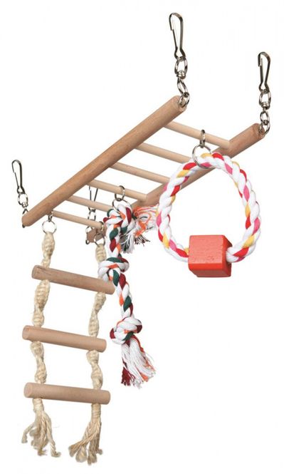 Hovedbilde TRIXIE HENGEBRO M/LEKER 29X25X9cm