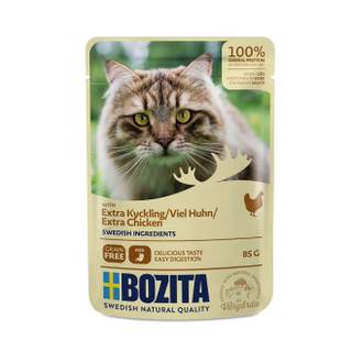 BOZITA PATE MED EKSTRA KYLLING KATT 85G