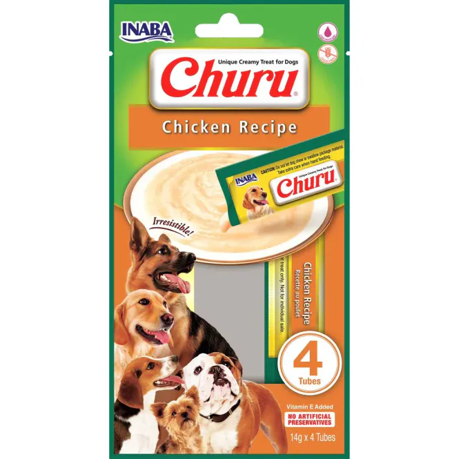 Hovedbilde Churu Dog Chicken 4st
