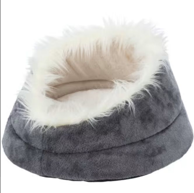 Hovedbilde TRIXIE HUNDE/KATTE HULE PLYSJ 47x26CM GRÅ