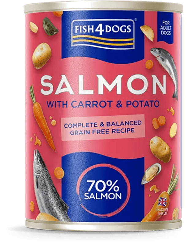 F4D Salmon with Carrot & Potato 395g