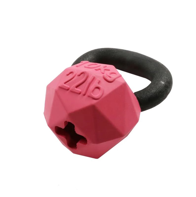 Hundeleke Kettlebell Gummi/Nylon S 10x8x6,7cm