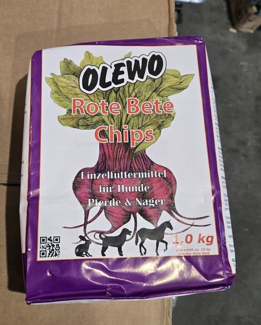 Hovedbilde OLEWO TØRKET RØDBETE CHIPS 1KG