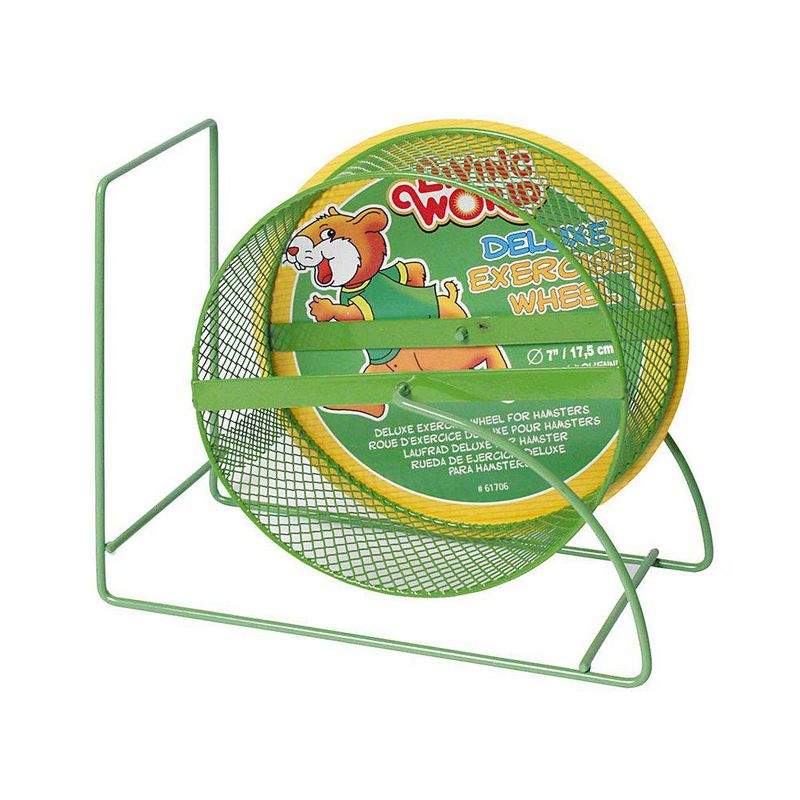 HAMSTERHJUL DELUXE GRØNN 17.5CM 