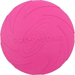 FLYTENDE FRISBEE I NATURGUMMI