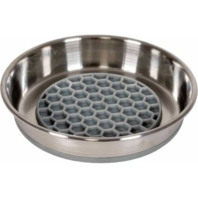 Hovedbilde OZAMI CAT BOWL SLOWFEEDER GRÅ 500ML