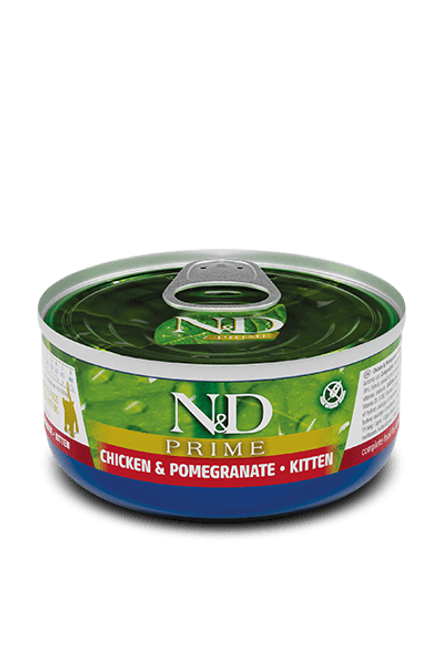 Hovedbilde FARMINA VÅTFÔR CHICKEN & POMEGRANATE KITTEN 