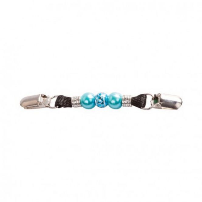 Hovedbilde BEADED NUMMERHOLDER TURKIS 