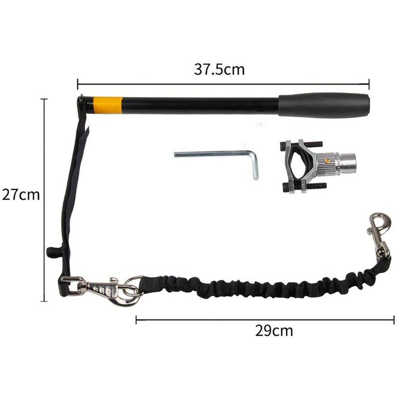 HANDS FREE DOGGY BIKE EXTENDER LEASH