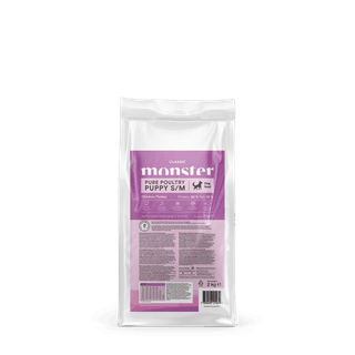 Monster Dog Classic Pure Poultry Puppy S/M