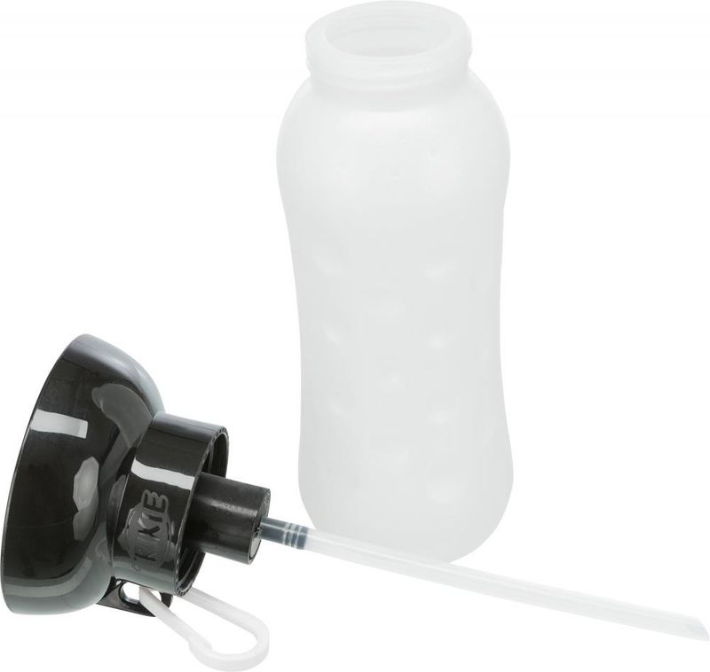 TRIXIE REISESETT  DRIKKEFLASKE M/SKÅL 550ML