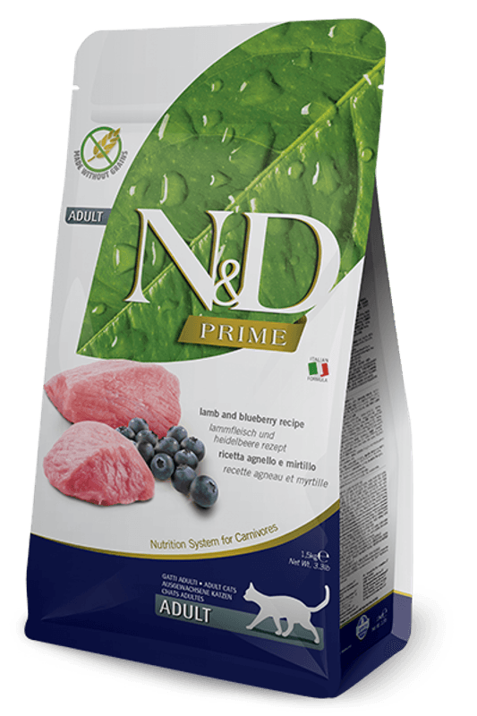 FARMINA N&D PRIME LAMB, BLUEBERRY