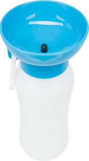 TRIXIE REISESETT  DRIKKEFLASKE M/SKÅL 550ML