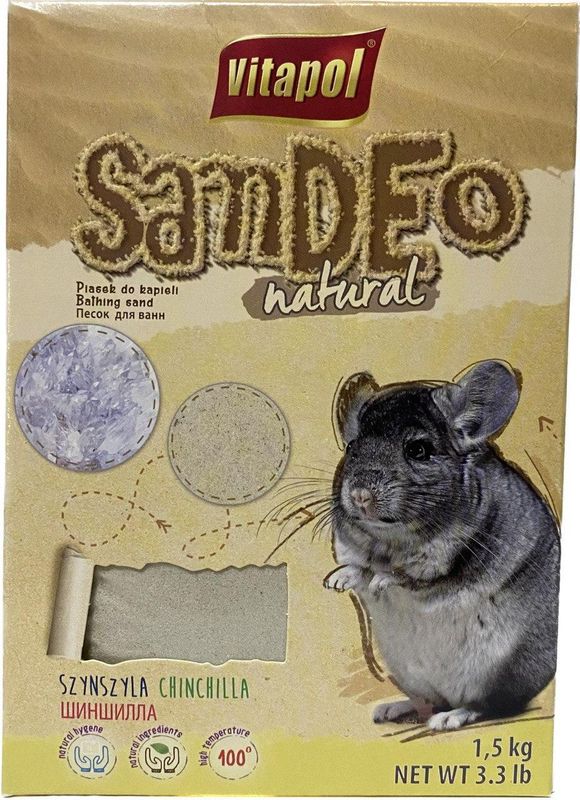 VITAPOL SANDEO NATURAL BADESAND 1,5KG
